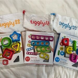 Tiggly Shapes, Letters, and Math Learning Toy Set for tablets